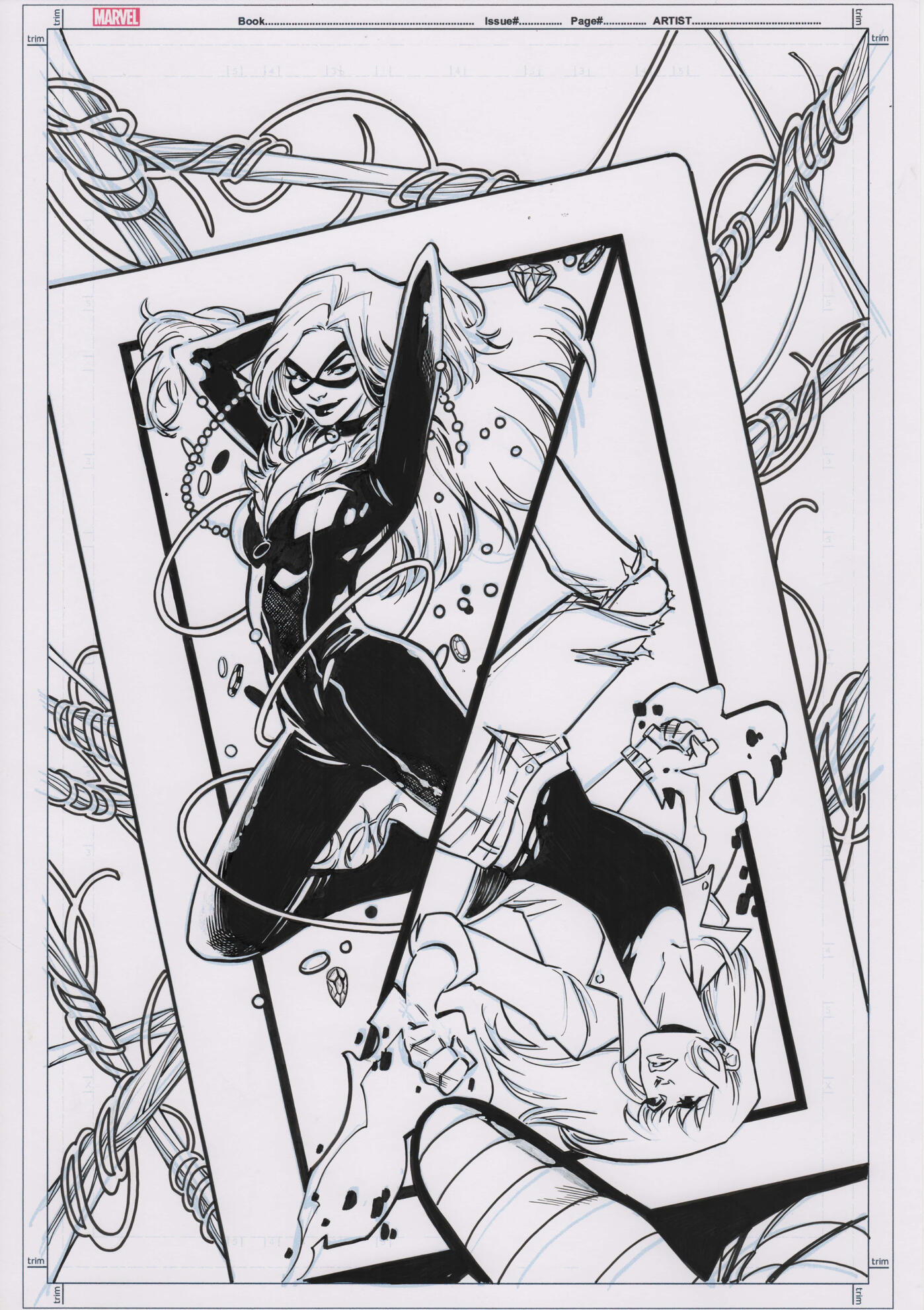 Black Cat VS Mary A3 2022 cover Price: €900