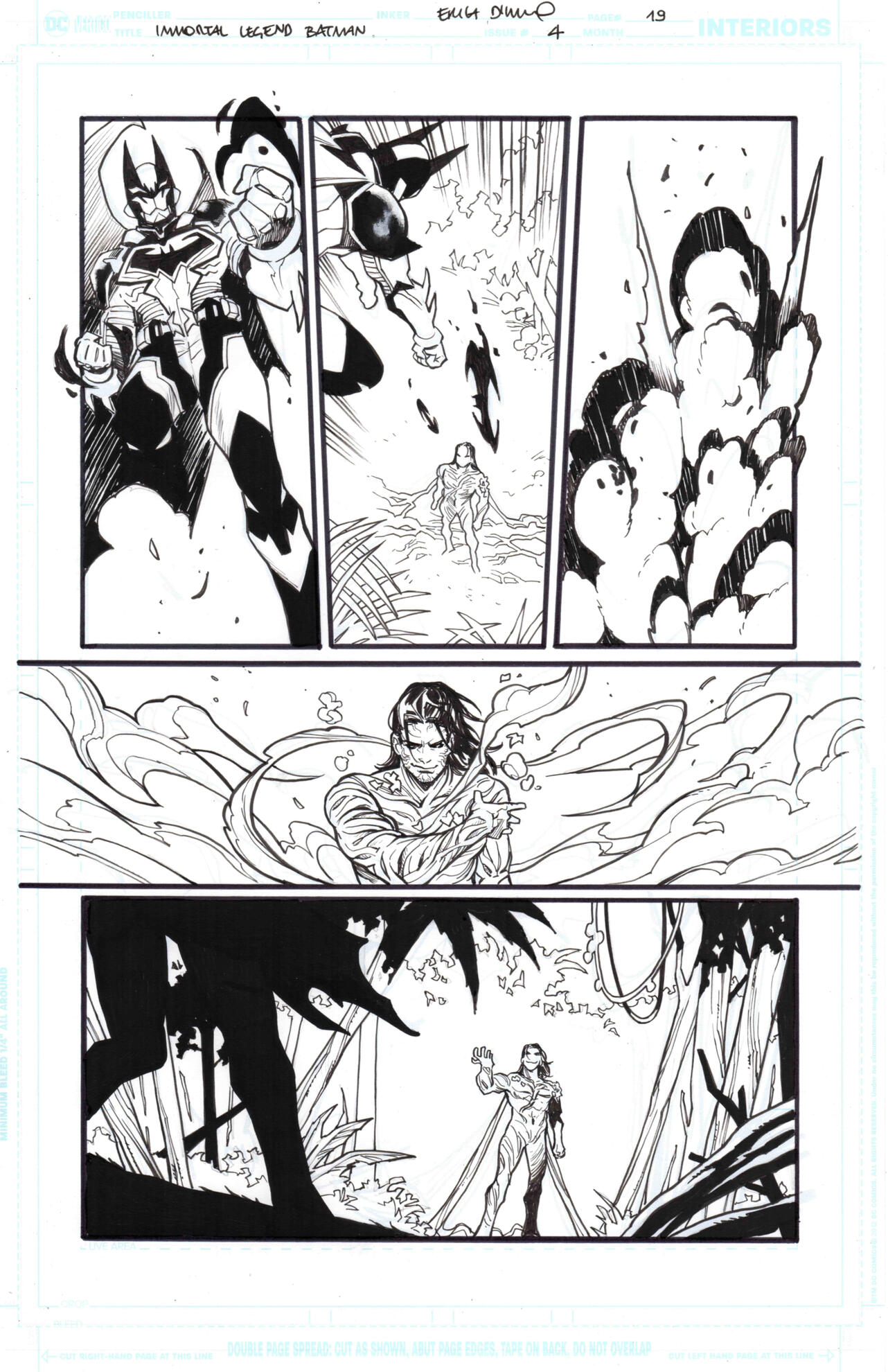 Immortal Legend Batman #4 page 19 DC Comics 2025 Price: €400