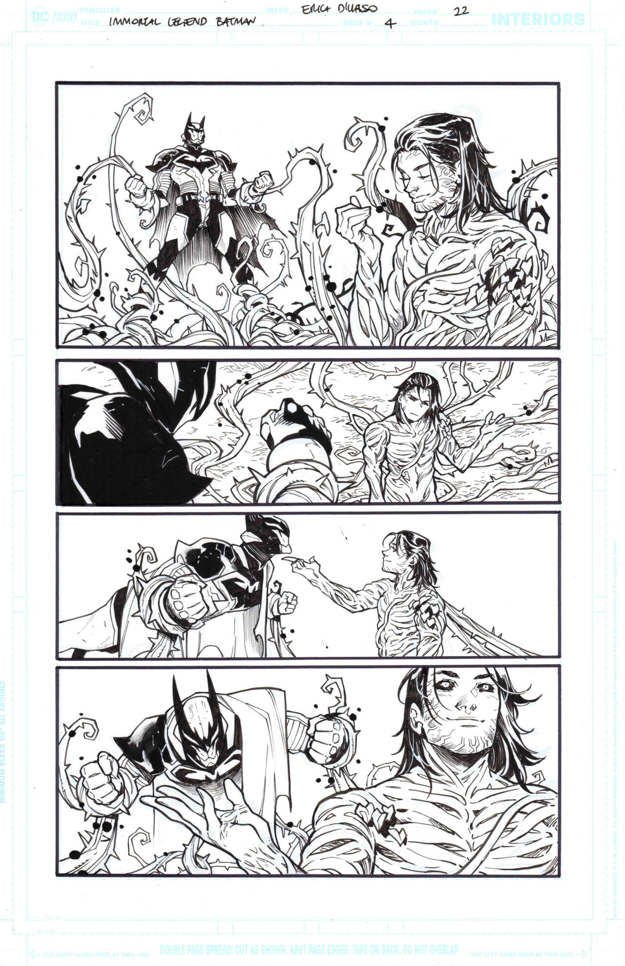 Immortal Legend Batman #4 page 22 DC Comics 2025 Price: €500