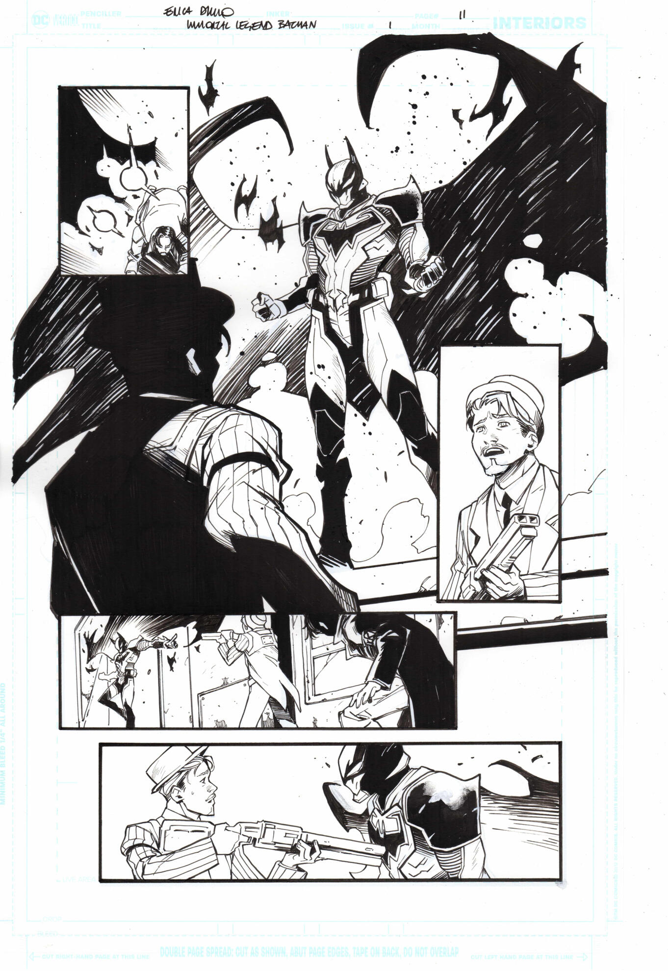 Immortal Legend Batman #1 page 11 DC Comics 2025 Price: €600