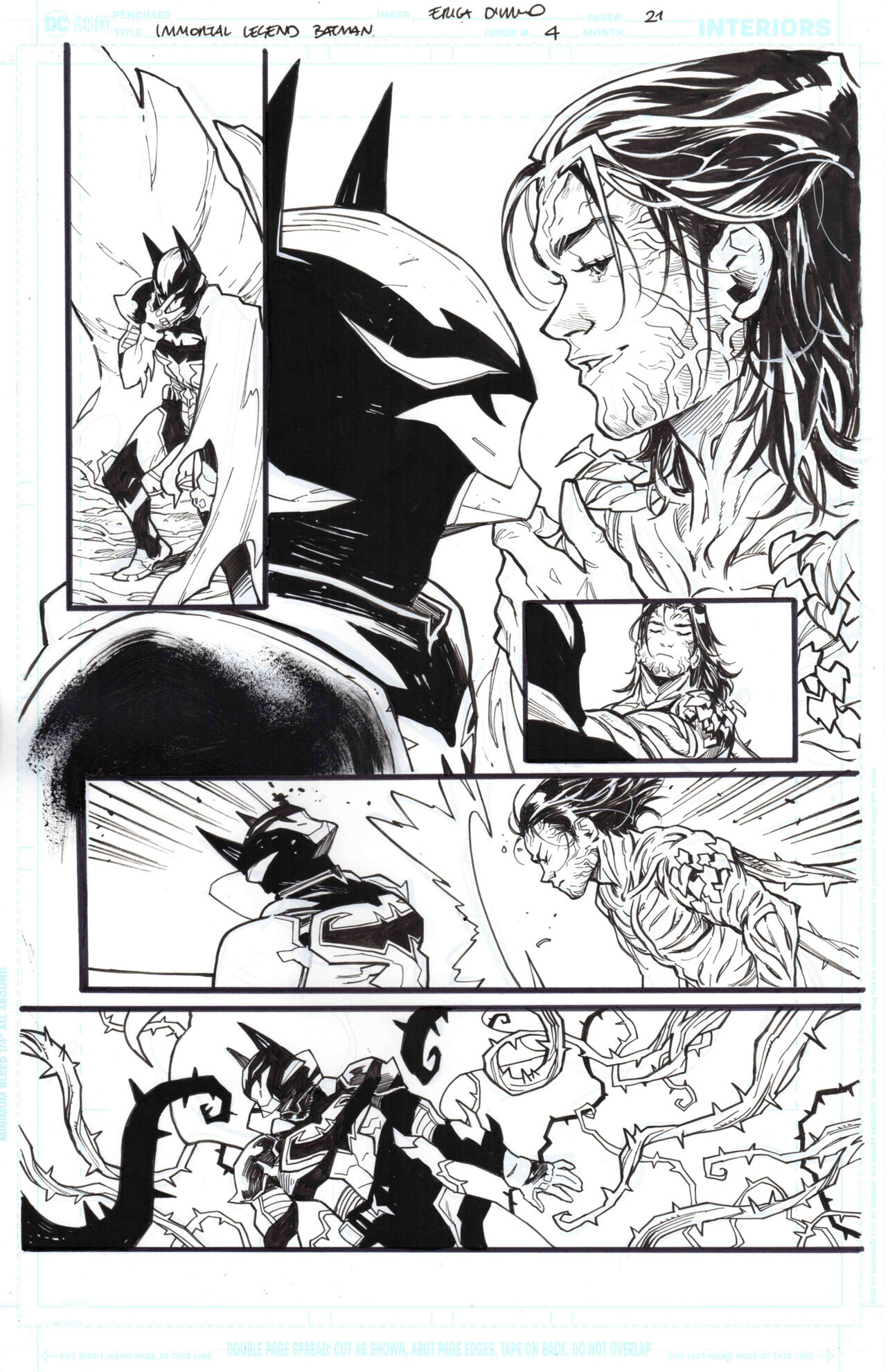 Immortal Legend Batman #4 page 21 DC Comics 2025 Price: €600