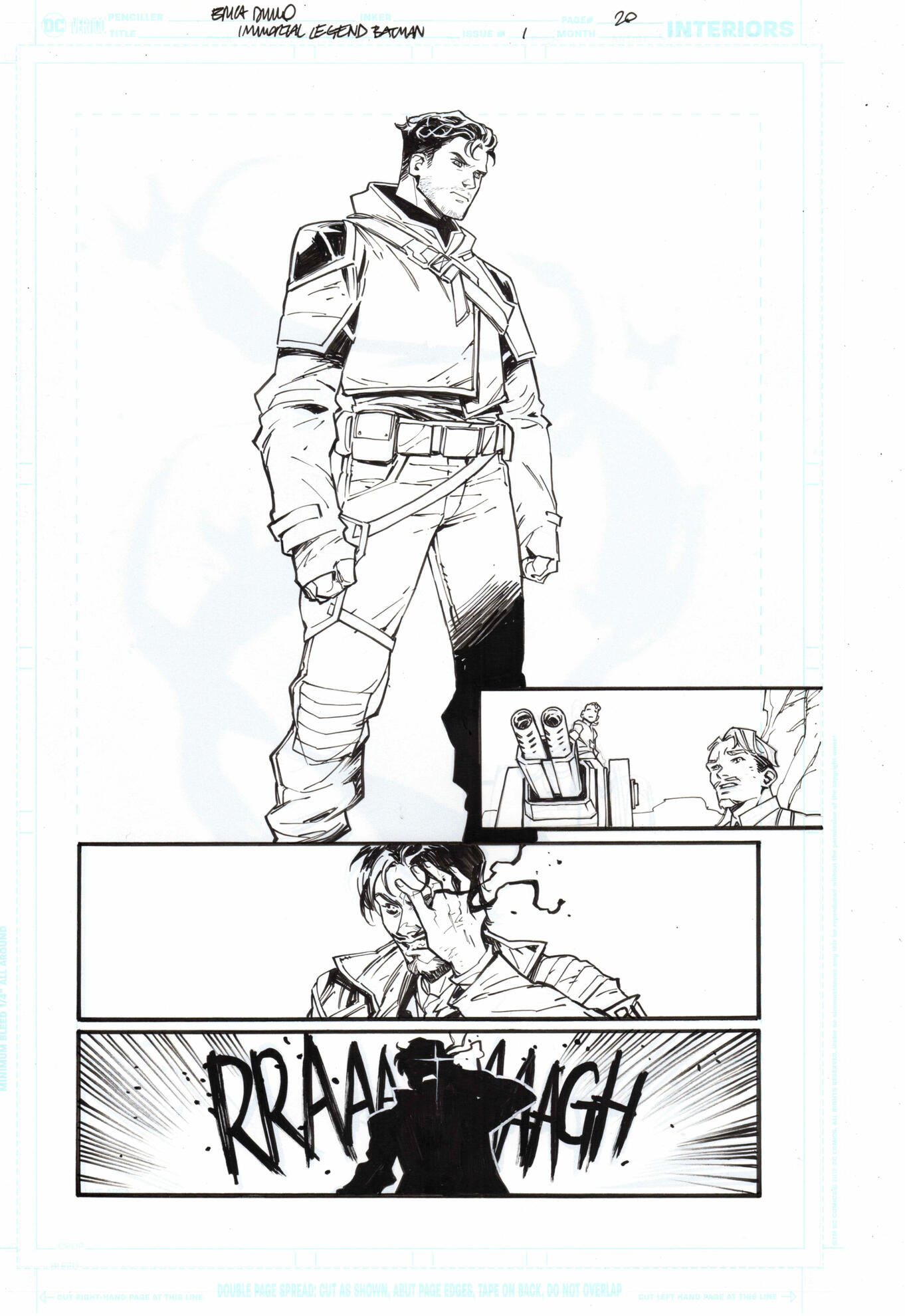 Immortal Legend Batman #1 page 20 DC Comics 2025 Price: €400
