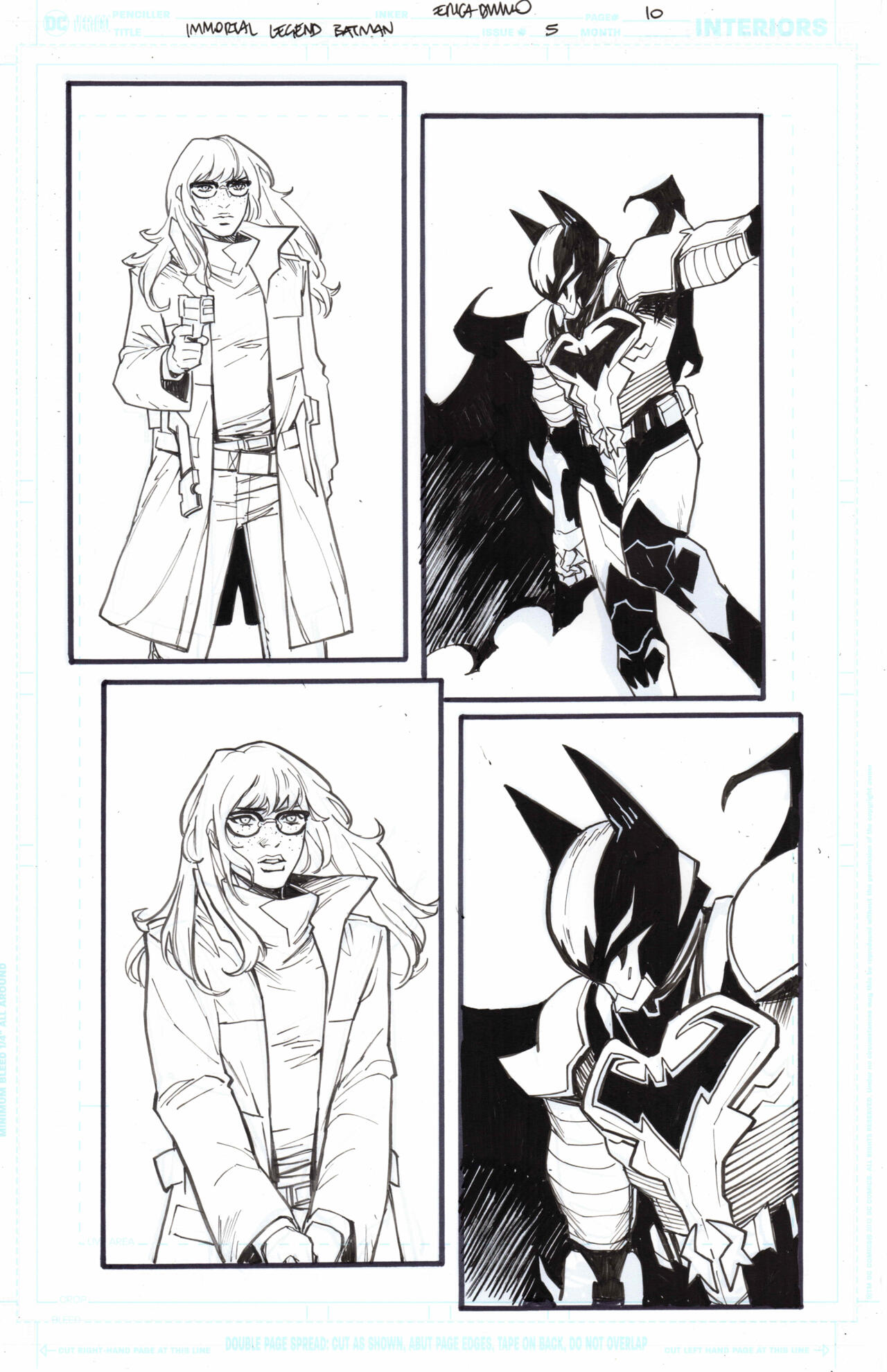 Immortal Legend Batman #5 page 10 DC Comics 2025 Price: €300
