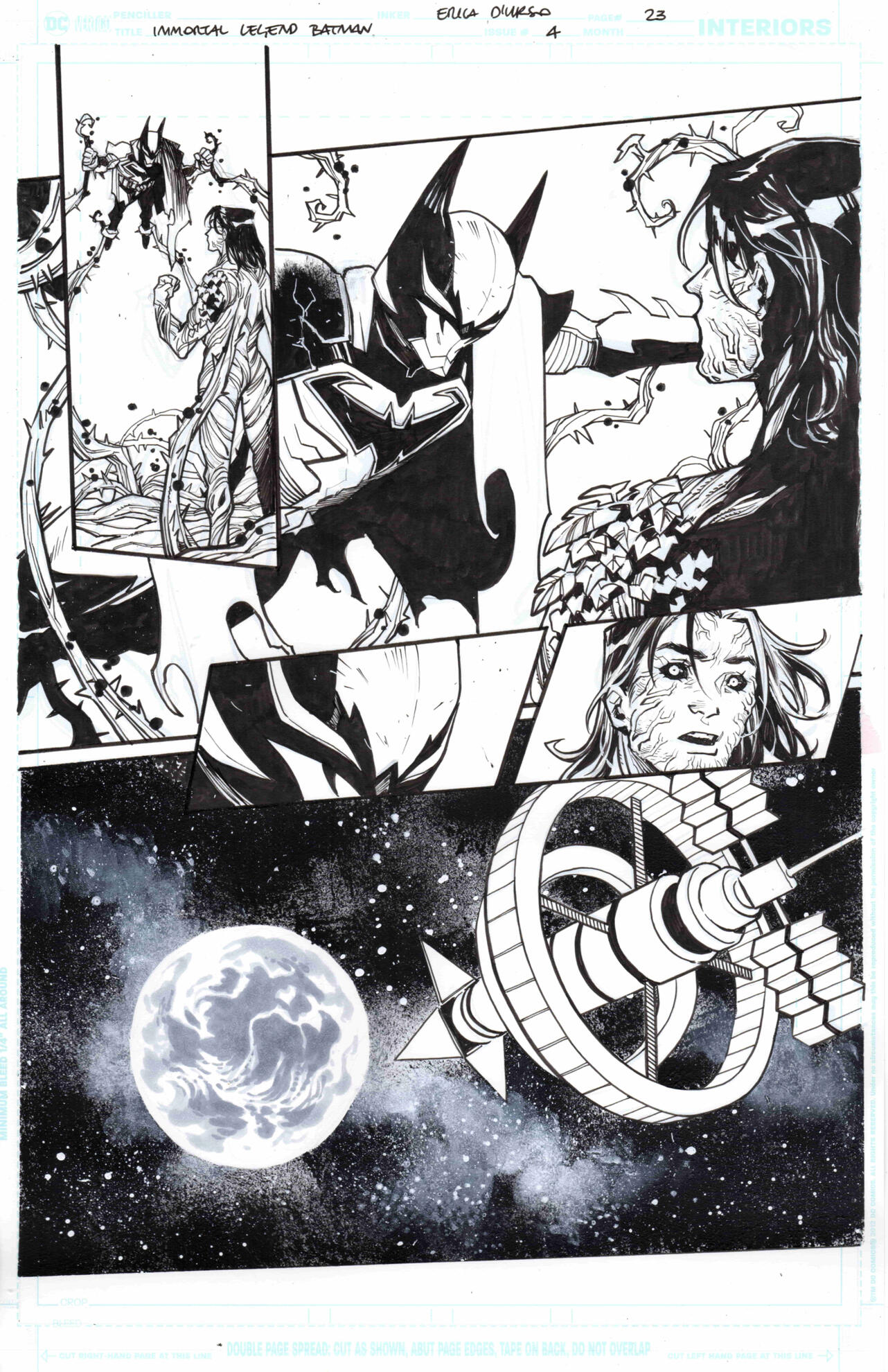 Immortal Legend Batman #4 page 23 DC Comics 2025 Price: €450