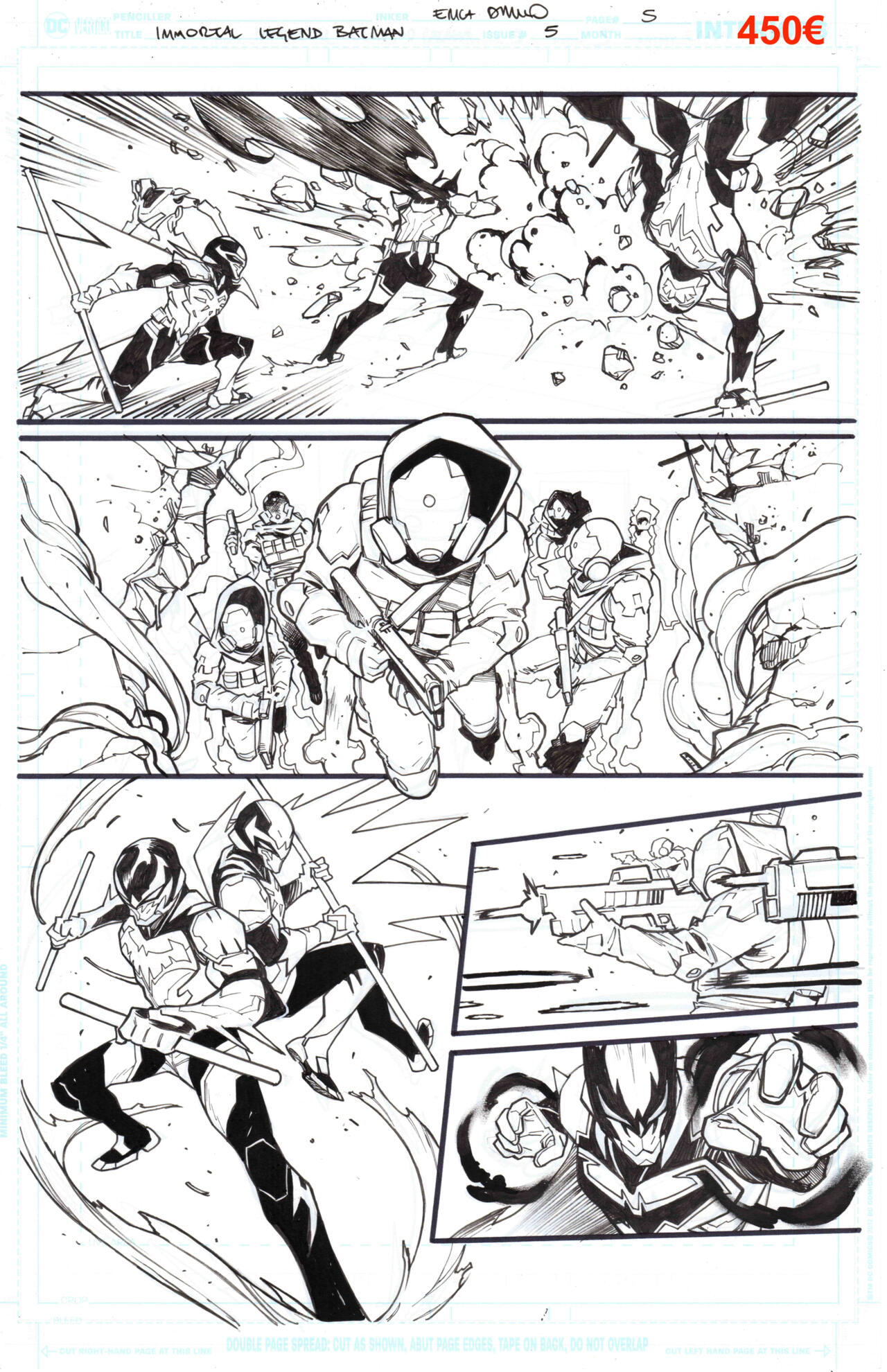 Immortal Legend Batman #5 page 5 DC Comics 2025 Price: €450