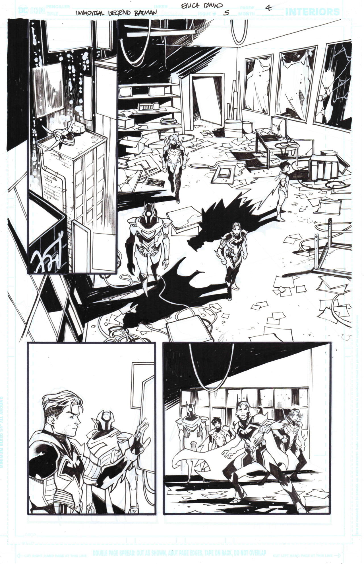 Immortal Legend Batman #5 page 4 DC Comics 2025 Price: €350