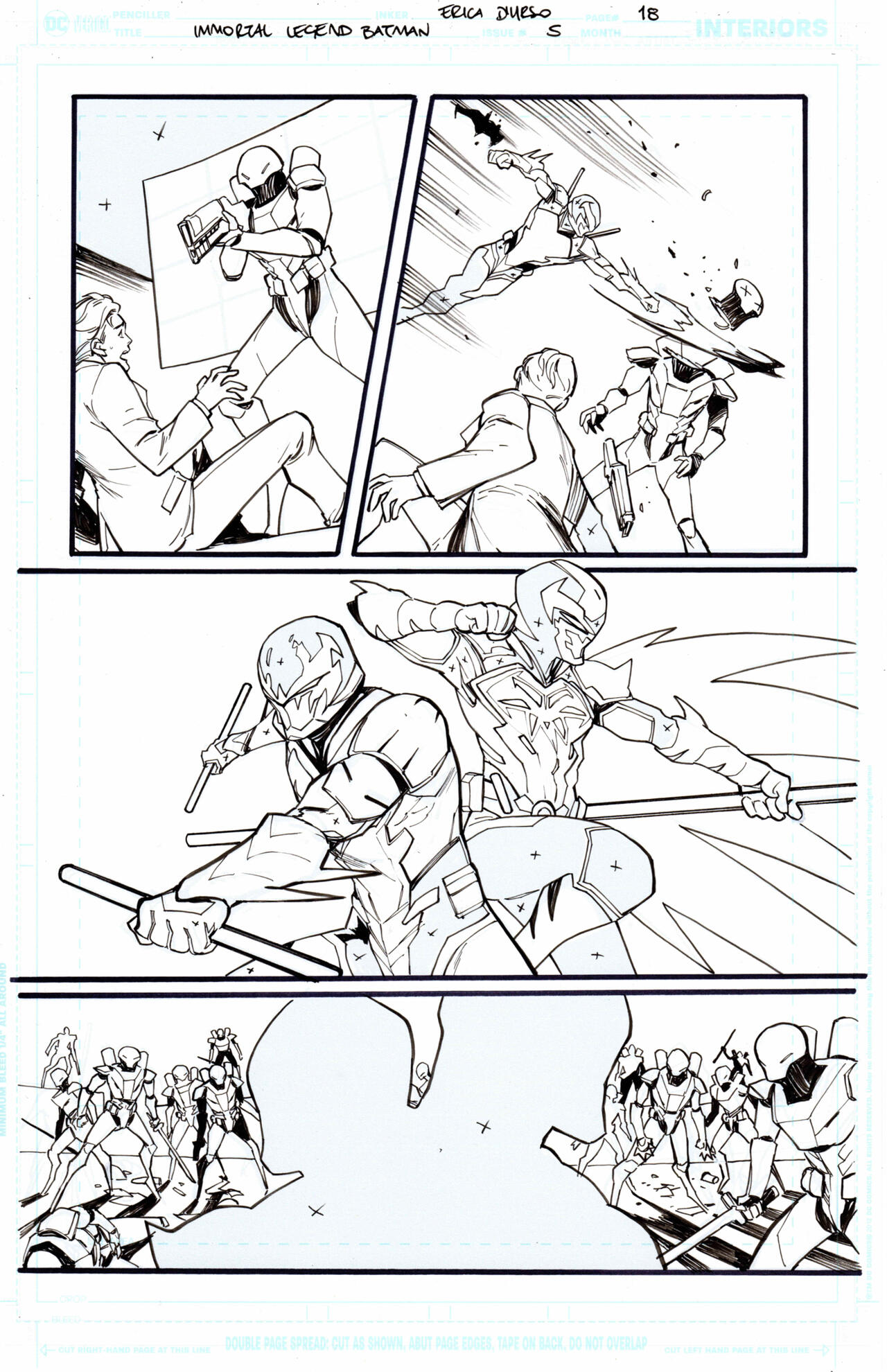 Immortal Legend Batman #5 page 18 DC Comics 2025 Price: €400