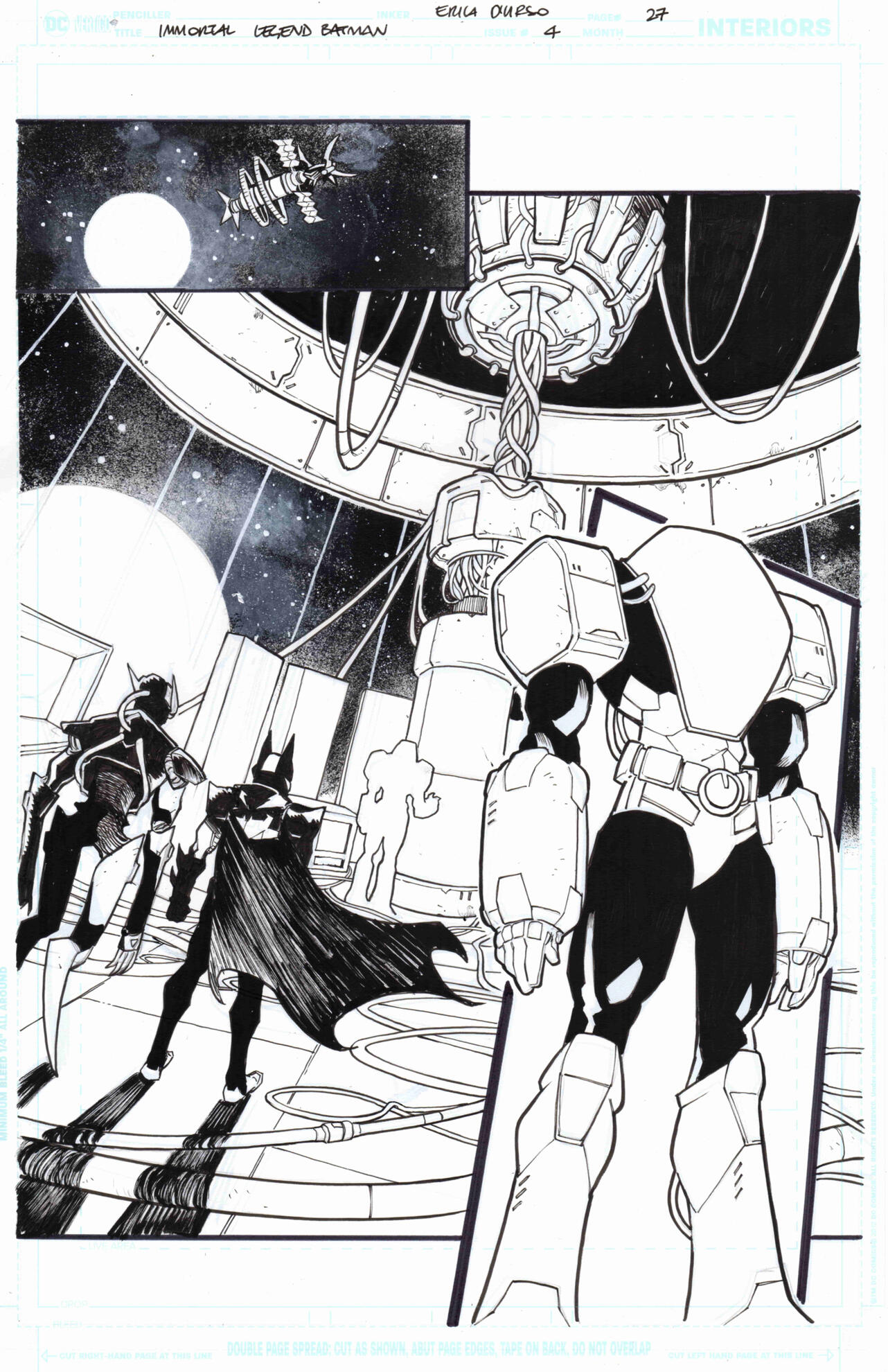 Immortal Legend Batman #4 page 27 DC Comics 2025 Price: €400