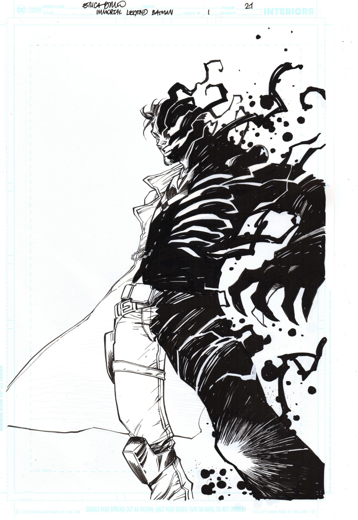 Immortal Legend Batman #1 page 21 DC Comics 2025 Price: €450