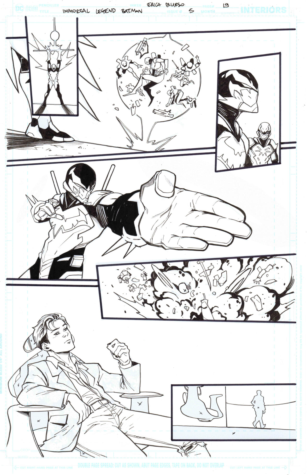 Immortal Legend Batman #5 page 19 DC Comics 2025 Price: €400
