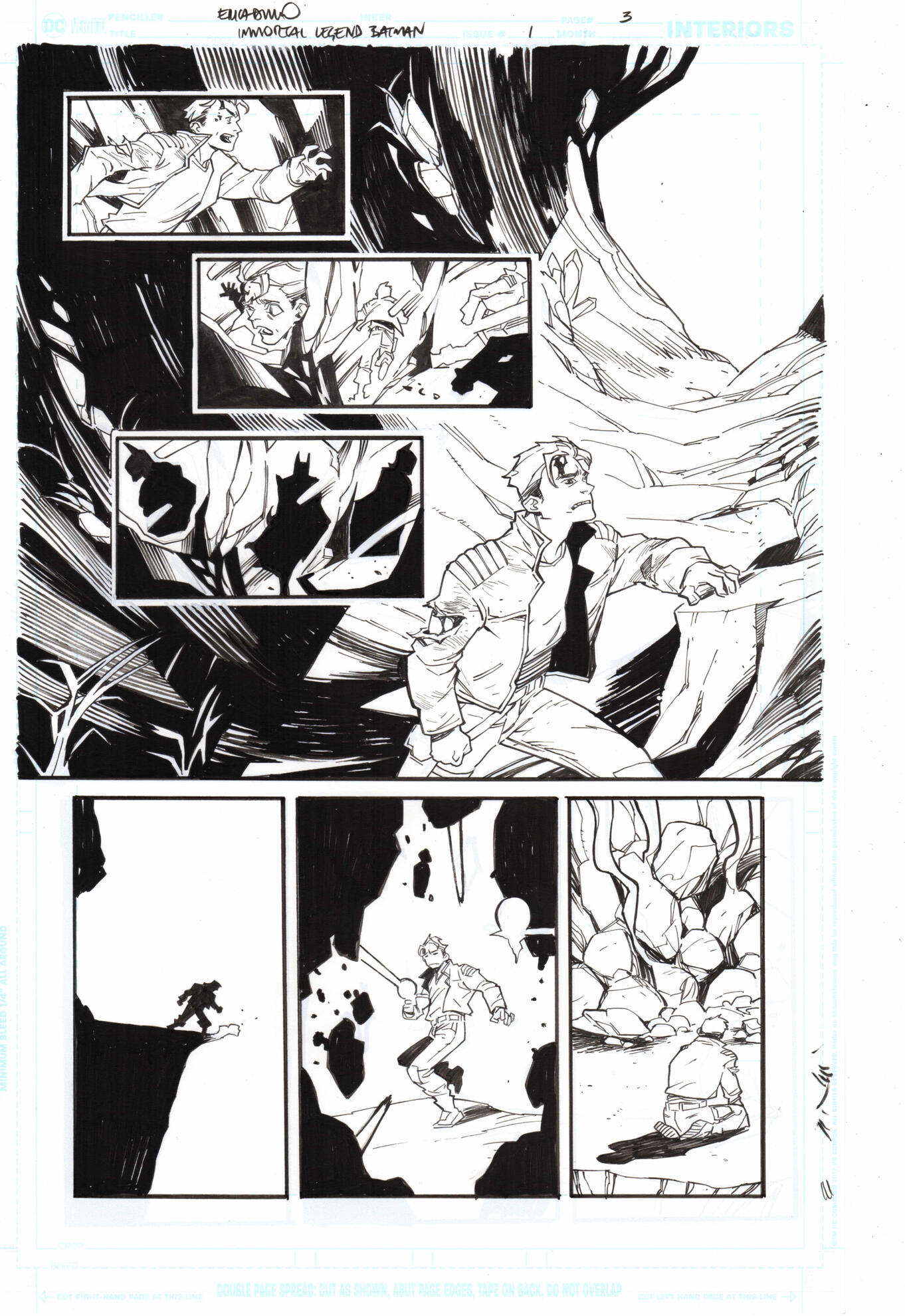 Immortal Legend Batman #1 page 3 DC Comics 2025 Price: €240