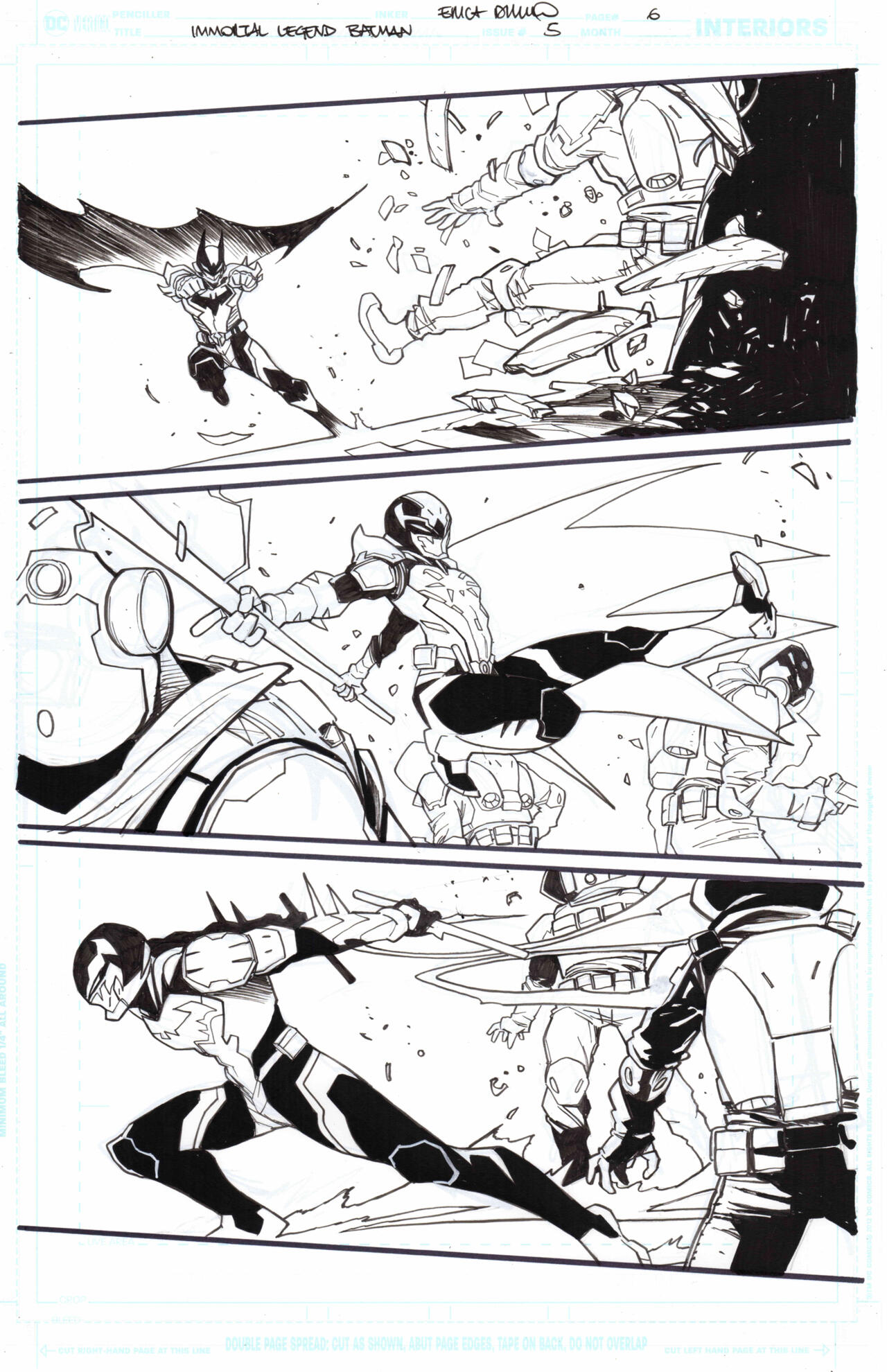 Immortal Legend Batman #5 page 6 DC Comics 2025 Price: €400
