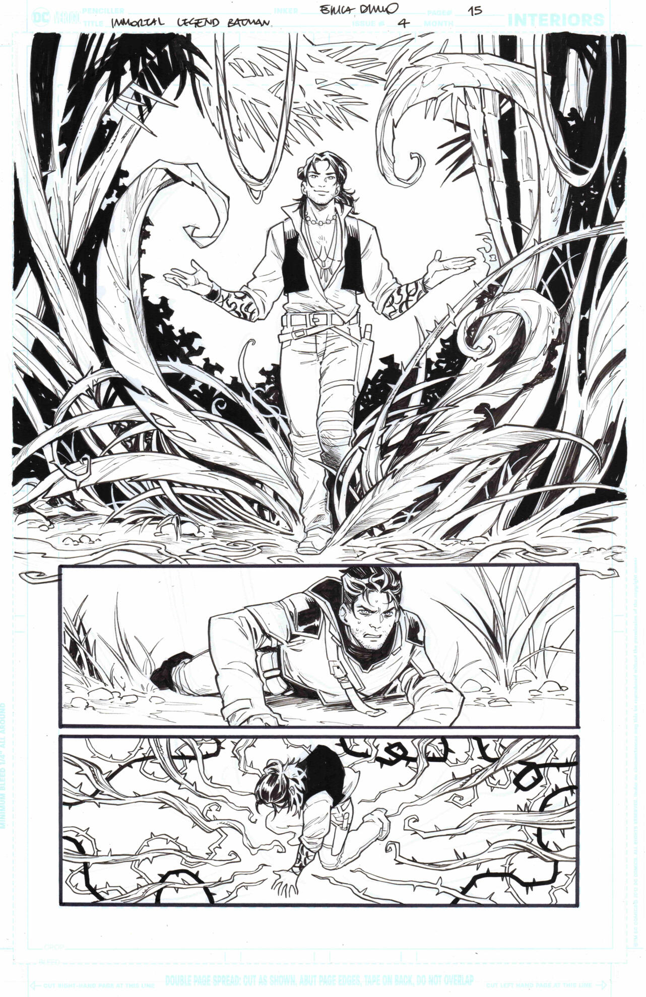 Immortal Legend Batman #4 page 15 DC Comics 2025 Price: €300