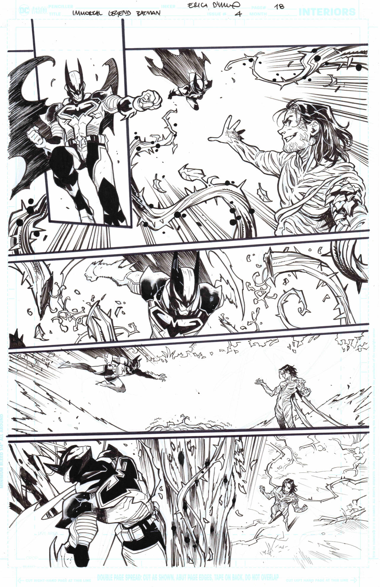 Immortal Legend Batman #4 page 18 DC Comics 2025 Price: €500