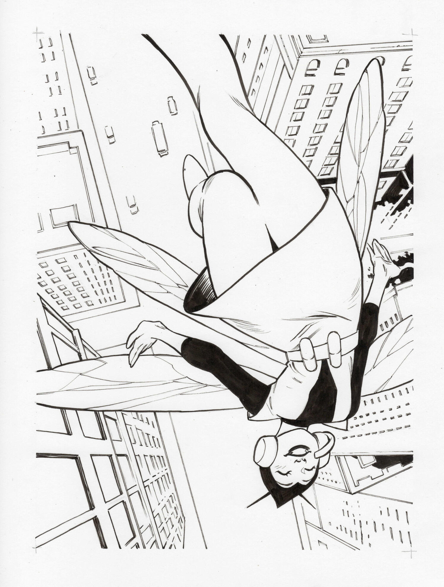 Wasp for Marvel Matriarchs 8x11" Upperdeck 2024 Price: € 900
